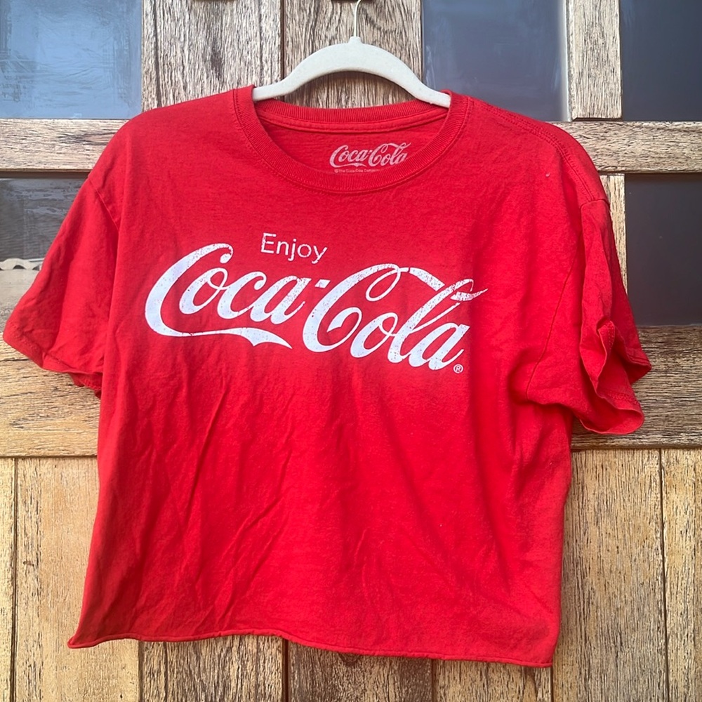 Coca-cola cropped t-shirt